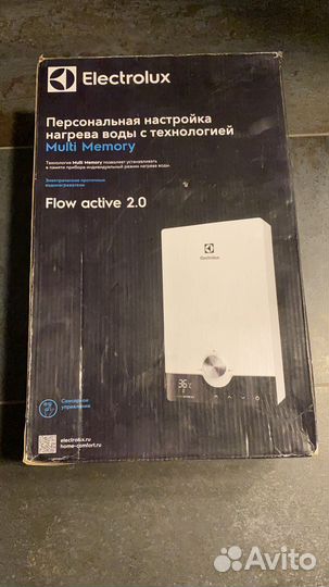 Проточный электрический водонагреватель Electrolux