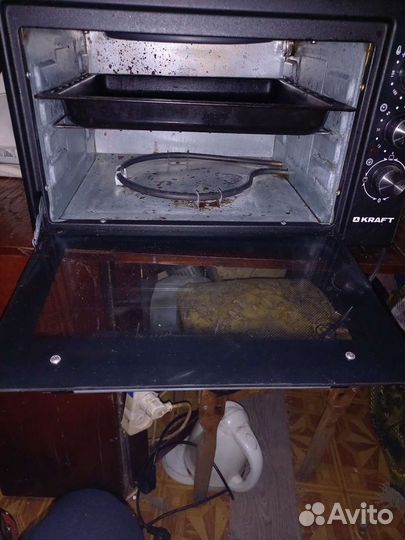 Электрическая духовка двухконтурная почти новая пр