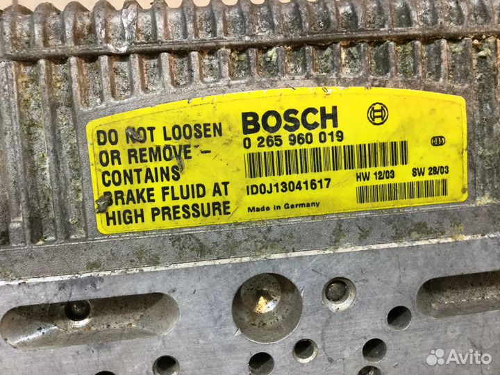 Блок (насос) абс Мерседес W211 2002-2009г