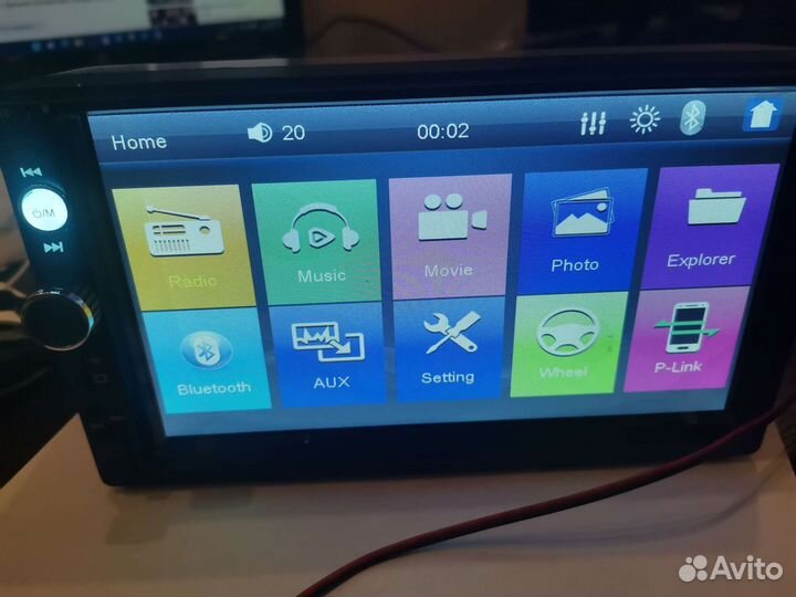 Автомагнитола 2din 7010b новая