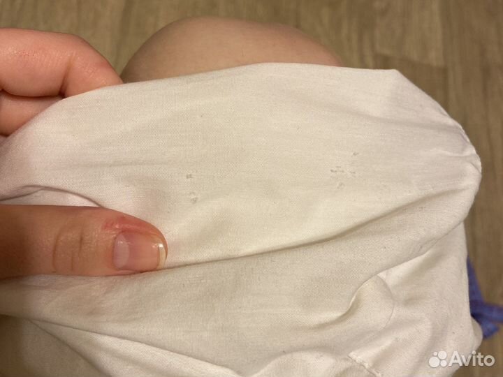 Белая рубашка хлопок для девочек