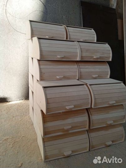 Хлебница деревянная