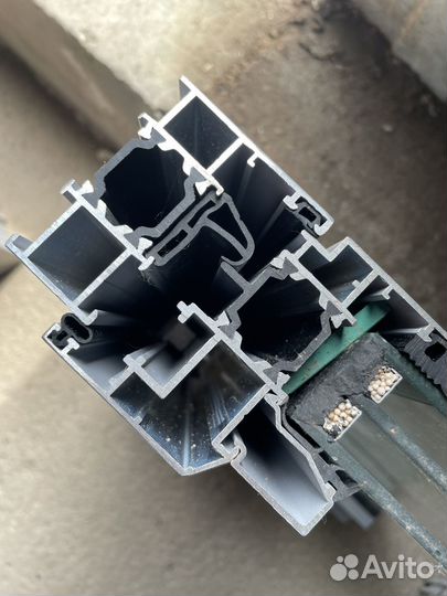 Изготовление окон из алюминия, фасады, двери