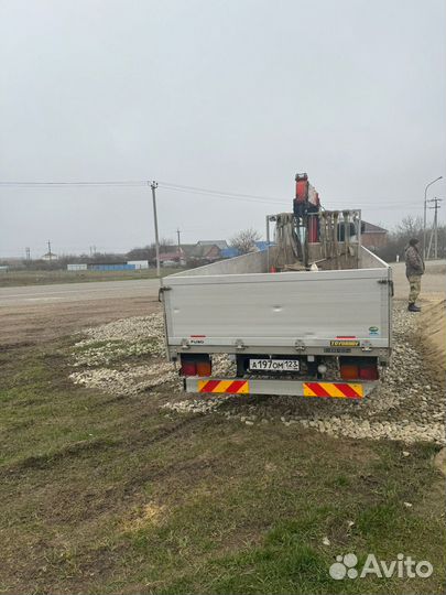 Аренда и услуги манипулятора, стрела 6 т, борт 5 т