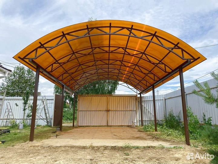 Навесы и беседки