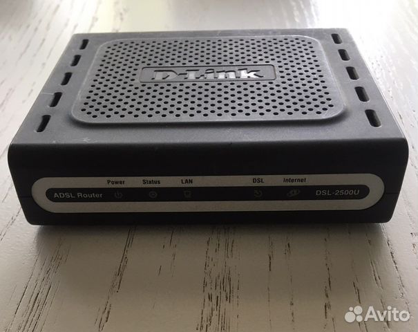 Adsl роутер D-Link DSL-2500U