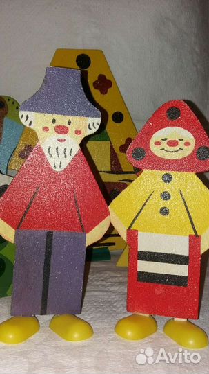 Игровой настольный театр сказка колобок СССР