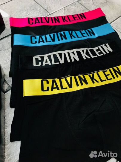 Трусы мужские боксеры calvin klein хлопок арт.930