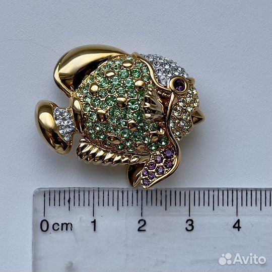 Винтажная брошь Swarovski оригинал