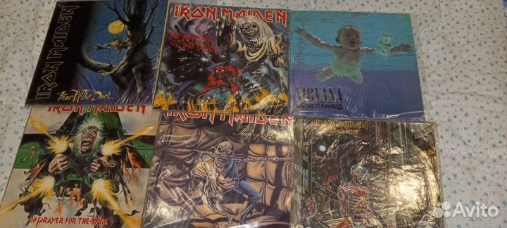 Виниловые пластинки из личной коллекции