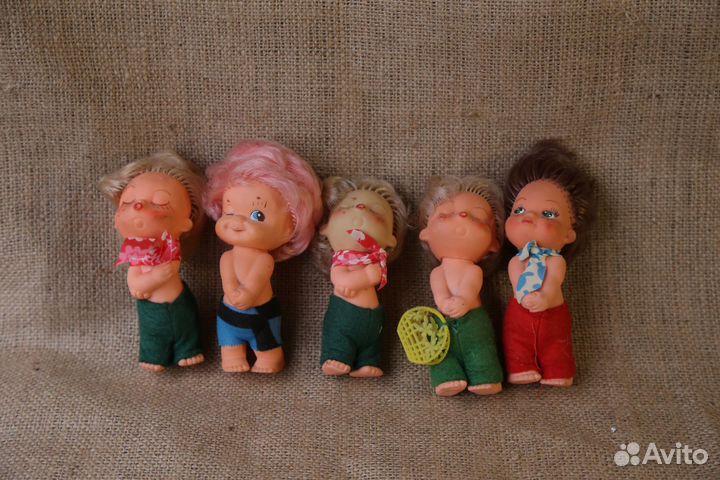 Куклы немецкие Пупсы резиновые ГДР