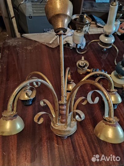 Плафон СССР, запчасти для люстр СССР