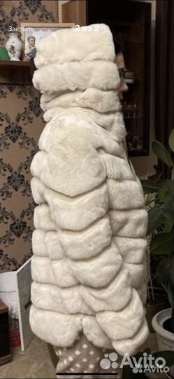 Шуба кролик