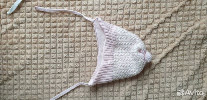 Детские шапочки 6-12 мес