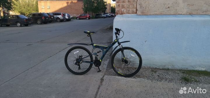 Велосипед двухподвесный