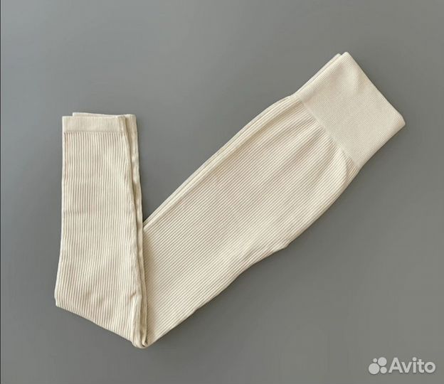 Лосины в рубчик