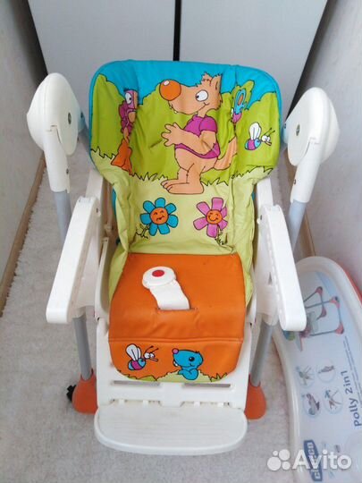 Стульчик для кормления Chicco polly