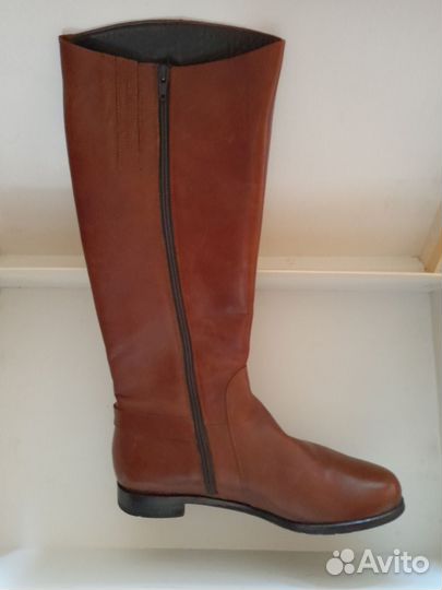 Сапоги женские натуральная кожа 42