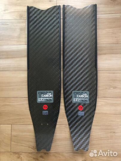 Карбоновые ласты с калошами