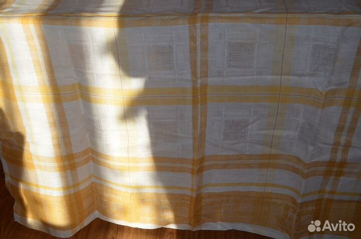 Скатерть ссср. Лен