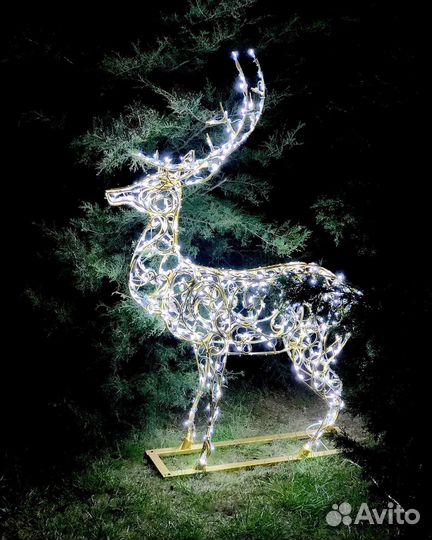 Световая фигура Олень 8