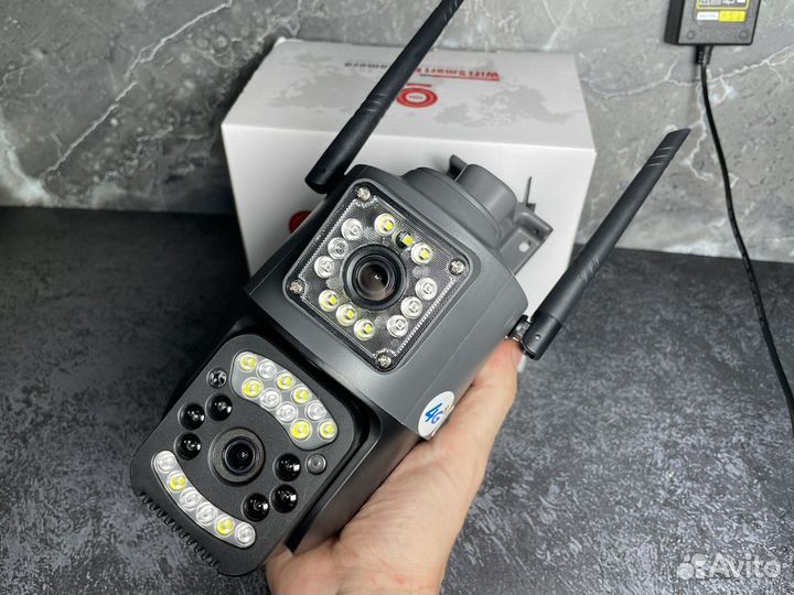 Камера видеонаблюдения уличная с симкартой 4 g