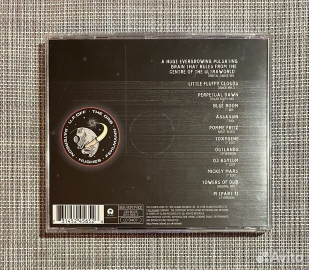 The ORB - U.F.OFF /The Best Of The Orb/ CD UK