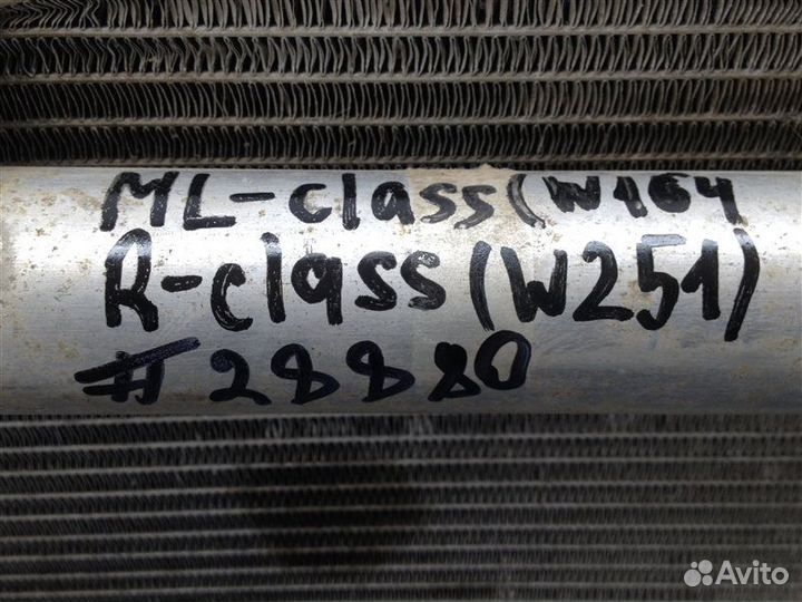 Конденсер (радиатор кондиционера) Mercedes M