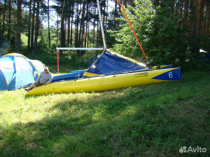 Разборный Парусный Катамаран 