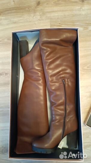 Сапоги женские натуральная кожа 35 размер