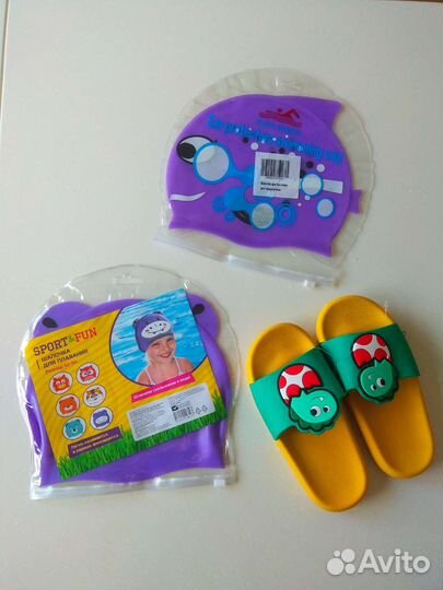 Шапочка для плавания 52-54 сланцы 28 р-р