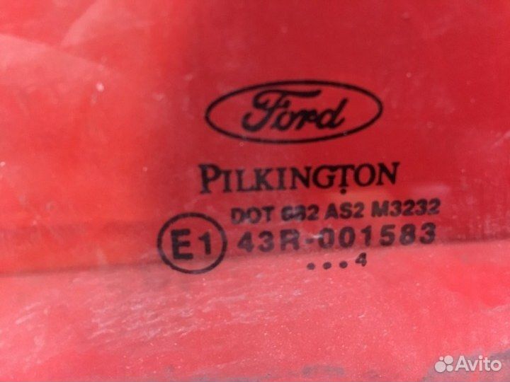 Стекло двери заднее левое Ford Fusion 1 2006