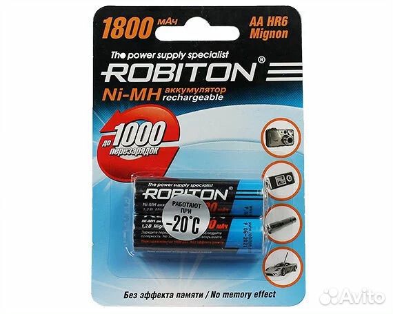 Аккумуляторы Robiton 18650,AA,AAA