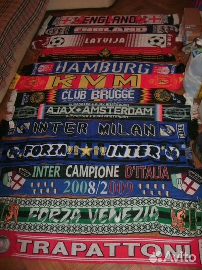 Футбол спорт шарф фк роза