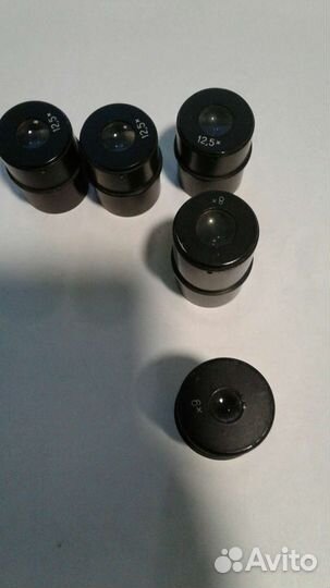 Окуляры микроскопа мбс 1-2 времён СССР