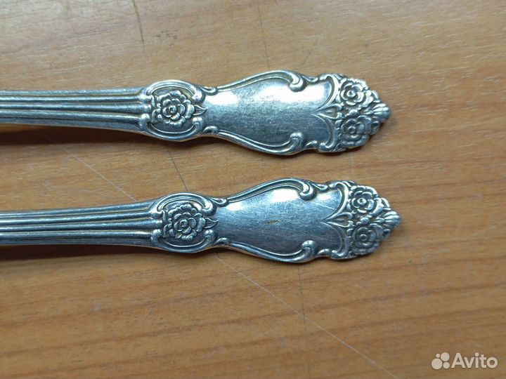 Столовые вилки СССР мельхиор мнц