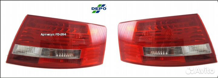 Правый фонарь задний А6 С6