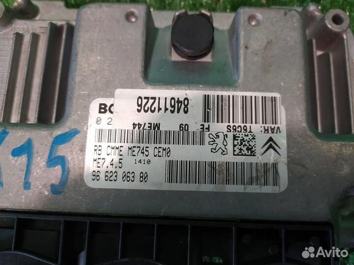 Блок управления двс Peugeot 307 (3H) 2006