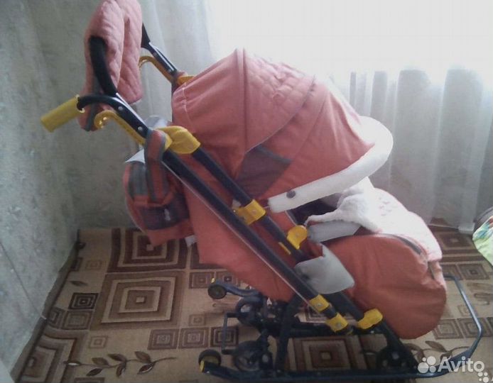Коляска санки ника