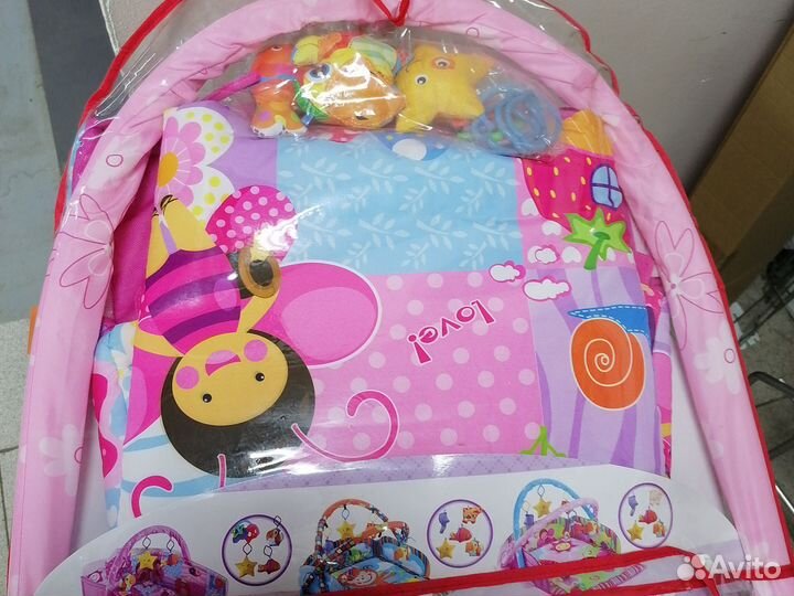 Развивающий коврик новый