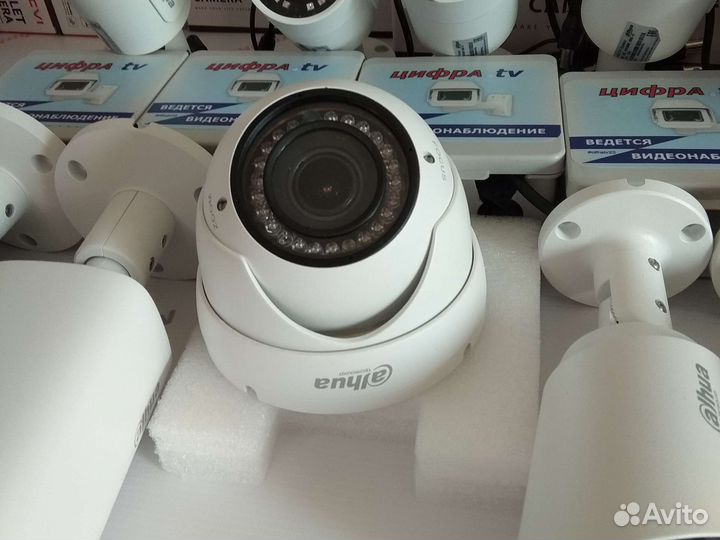 Видеонаблюдение 4Мп Dahua 12 камер варио Dahua