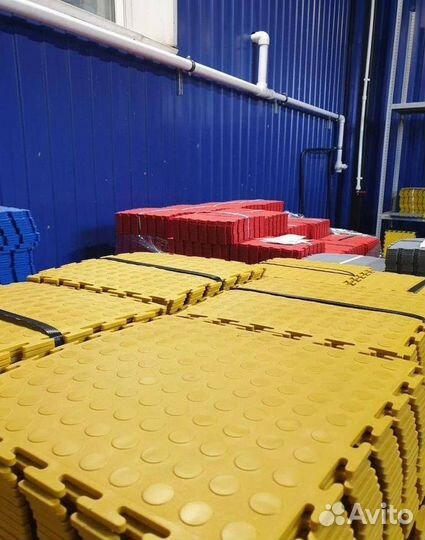 Модульная пвх плитка для склада