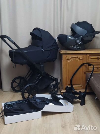 Коляска 3в1 Cybex Priam lll+lV, новый прогулочный