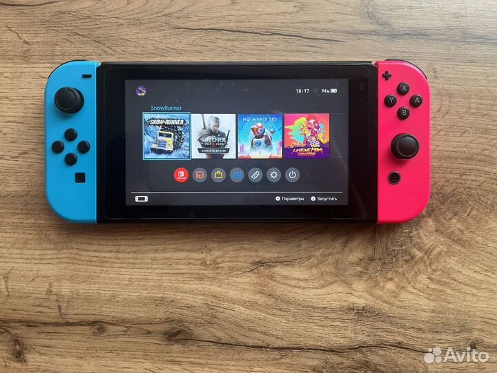Nintendo Switch rev.1 прошитая