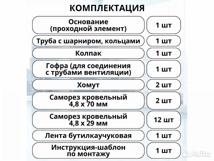 Вентиляционная труба для металлочерепицы ral7024