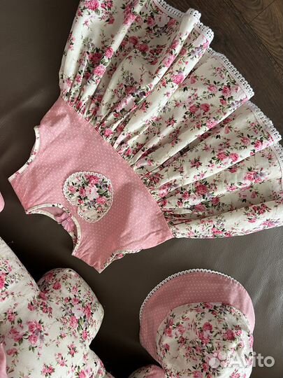 Буквы подушки и платье