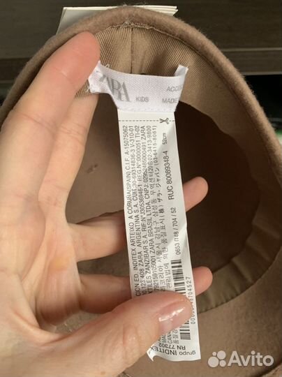 Кепка шляпа шапка zara