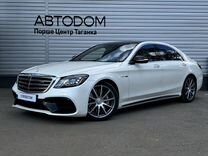 Mercedes-Benz S-класс AMG 4.0 AT, 2018, 100 450 км, с пробегом, цена 7 895 000 руб.