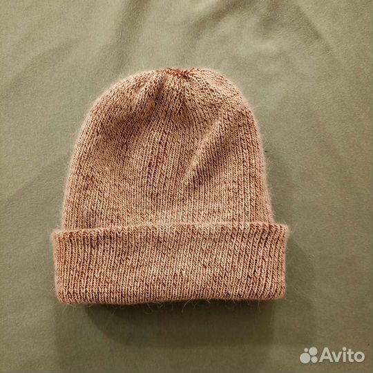 Тёплая шапка женская зимняя шерсть