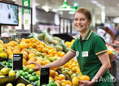 Выкладка товара, совмещение на осень:работник зала